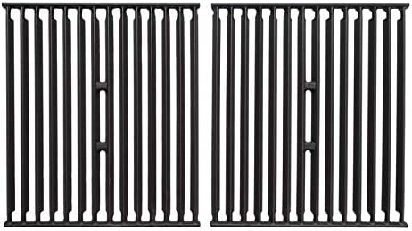 GrillSpot Broil King Broil-Mate Porcelain Cast Iron BBQ Cooking Grate Set - 15 Inch - Exact Fit Barbecue Grill Parts