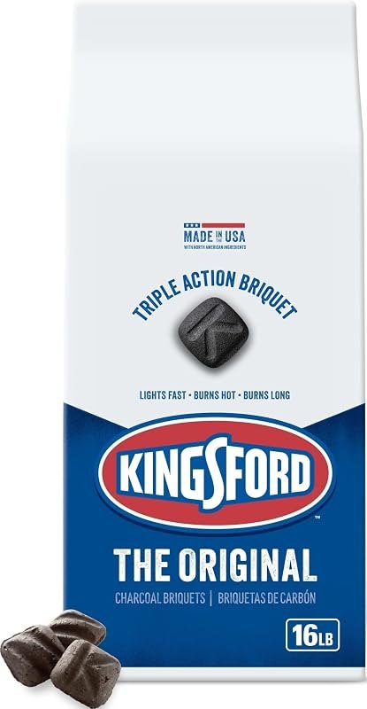 Kingsford Original Charcoal Briquettes, BBQ Charcoal for Grilling, 16 Pounds (Package May Vary) — best bbq ceramic