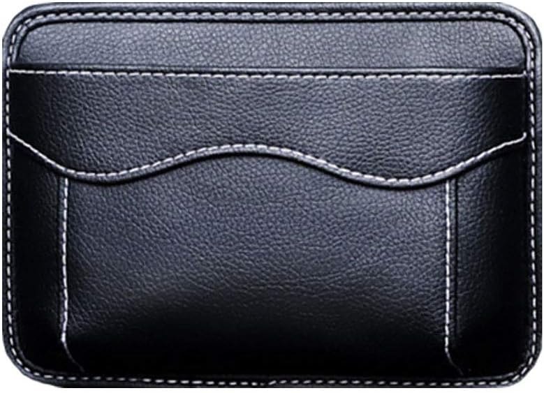 Car Side Pocket Organizer, Auto Seat Pockets PU Leather Pen Phone Holder Tray Pouch Used for Car Door, Window