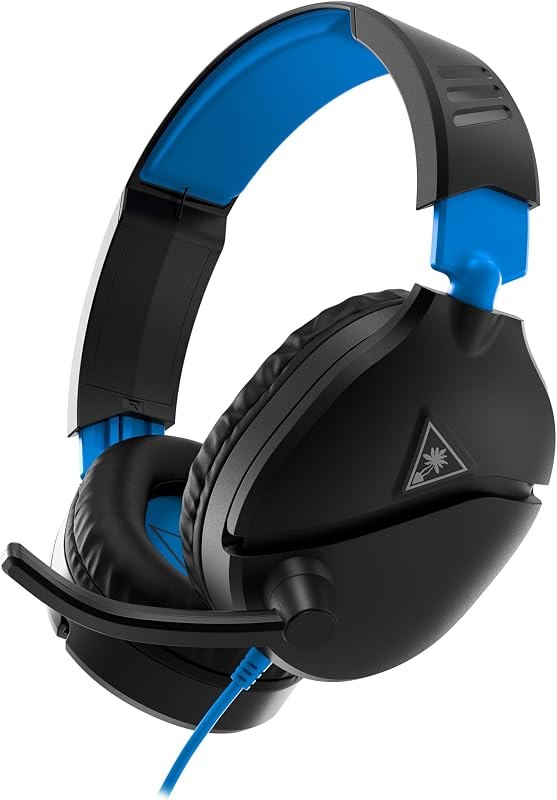 Turtle Beach Recon 70 Multiplatform Gaming Headset for PS5, PS4, Xbox Series X — wired gaming headset 3.5mm for wired