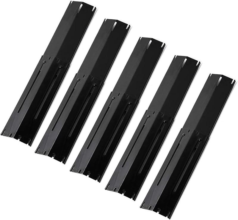 DELSbbq Adjustable Gas Grill Heats Plate Shield Replacement 5-Pack, 13-21" — gas grill wind guard for gas grill wind