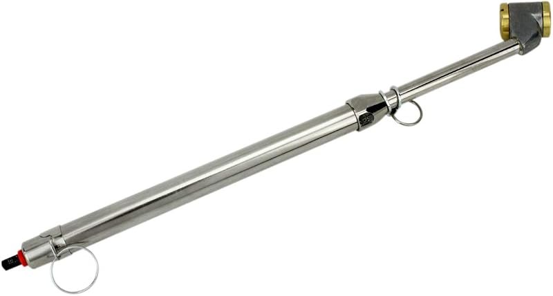 Milton s-982C Calibratable Tire Pressure Service Gauge, Large Bore Dual Chuck, 10-160 PSI — motorcycle tire pressure