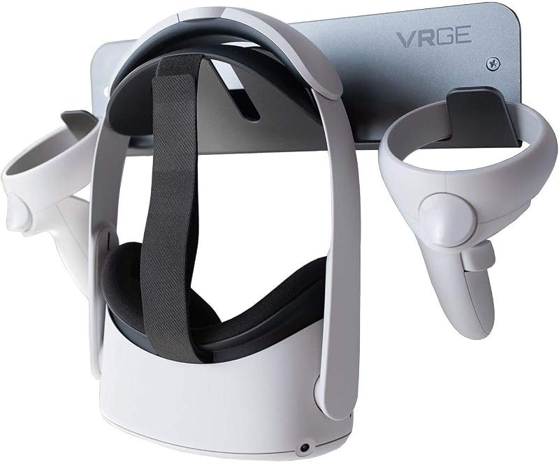 VR Wall Mount Storage Stand Hook - for Meta/Oculus Quest 3/2 - Rift-S - HTC Vive Pro - PS5 VR2 - Valve Index and Mixed