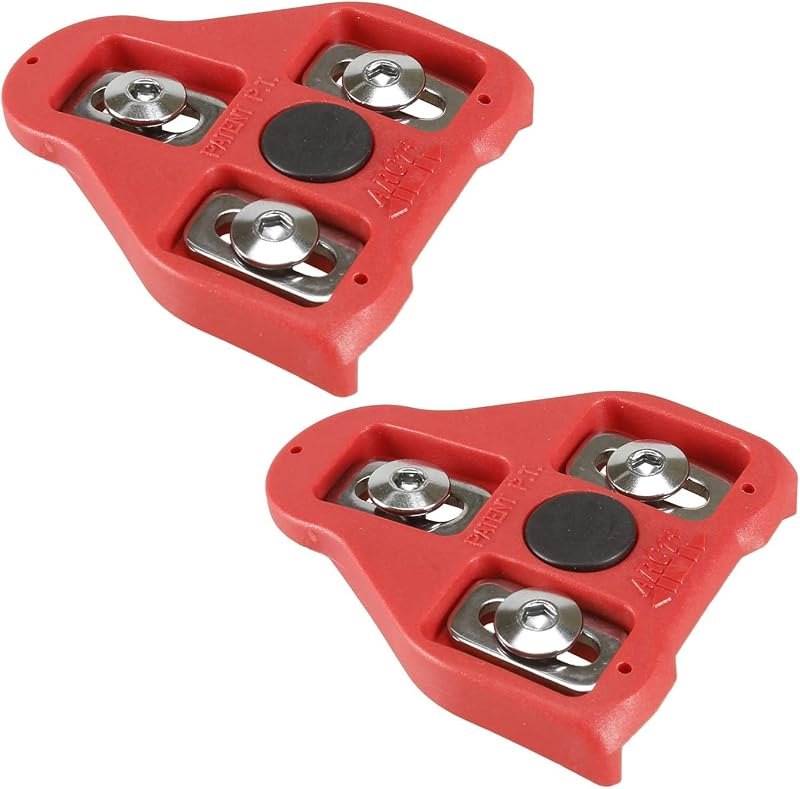 CyclingDeal Bike Cleats Compatible with Peloton & Look Delta - Indoor Cycling & Road Bike Bicycle Cleats Set -