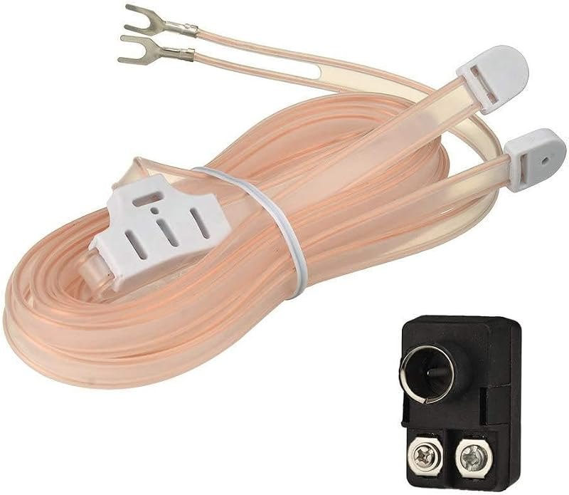 FM Dipole Antenna Indoor 75 Ohm + 300-ohm to 75-ohm Transformer(Push-On F Type Balun) Kit for Ham Radio Yamaha JVC