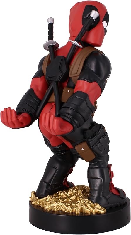 Cableguys Marvel Deadpool 'Bringing Up The Rear' Controller Holder & Phone Stand - Gaming Setup Accessories for Desk