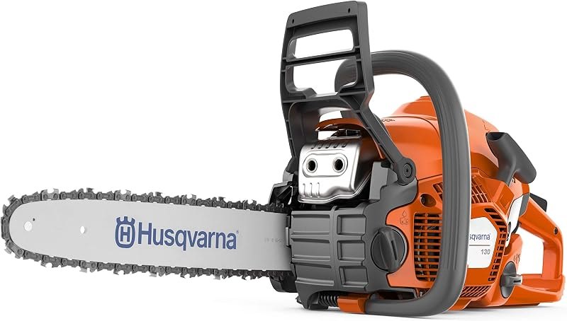 Husqvarna 130 Gas Powered Chainsaw, 16 Inch — 16 inch gas chainsaw for inch gas chainsaw
