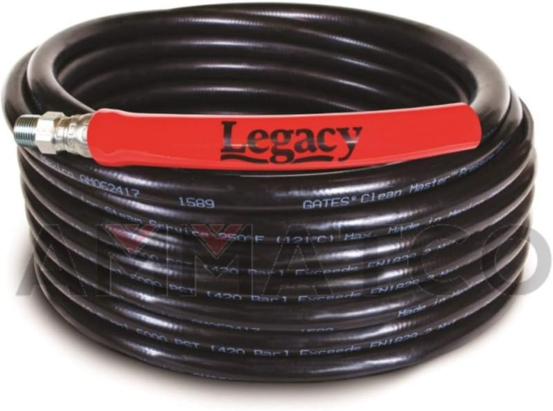 Legacy Ultima 3/8" 2-Wire Pressure Washer Hose 6000 PSI 100 Ft.