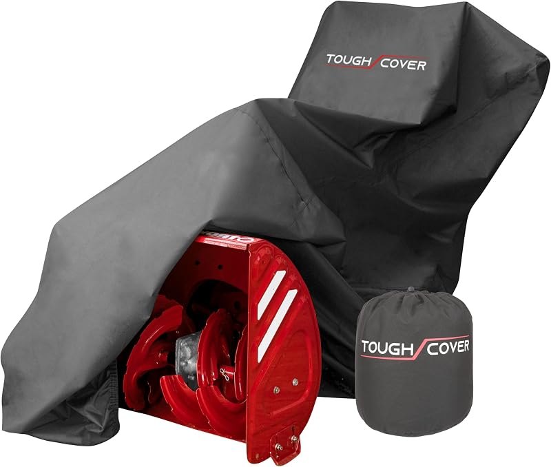 Snow Blower Cover, Premium 600D, Multi-Brand Fit, Black — snow blower bag for snow blower bag