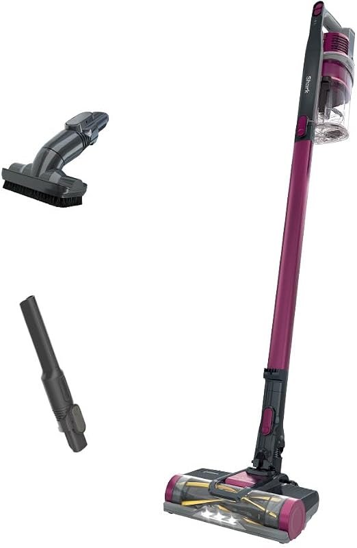 Rocket Pet Pro with Self-Cleaning Brushroll, HEPA Filter Lightweight Cordless Stick Hand Vacuum, 7.5 lbs, Magenta —