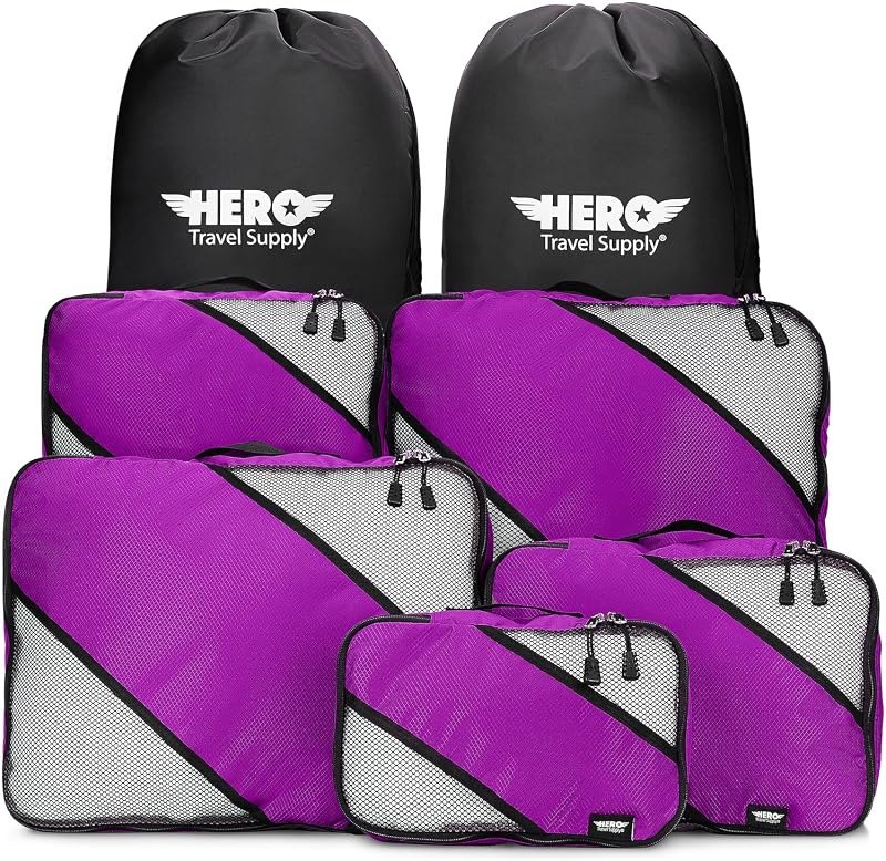 HERO Travel Supply — Packing Cube Set for packing cube set