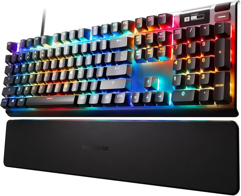 SteelSeries Apex Pro HyperMagnetic Gaming Keyboard - Black
