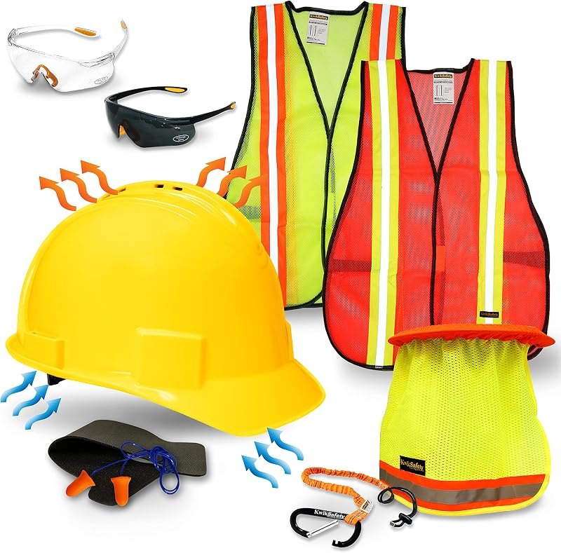KwikSafety - Charlotte, NC - Hard Hats [Full Brim, Cap Style, Climbing Style] Type 1, Class C ANSI OSHA — hard hat
