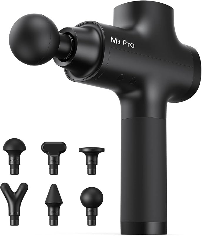 Opove M3 Pro 2 Massage Gun Deep Tissue for Workout Recovery, Black — best hip and glute massage gun for hip glute