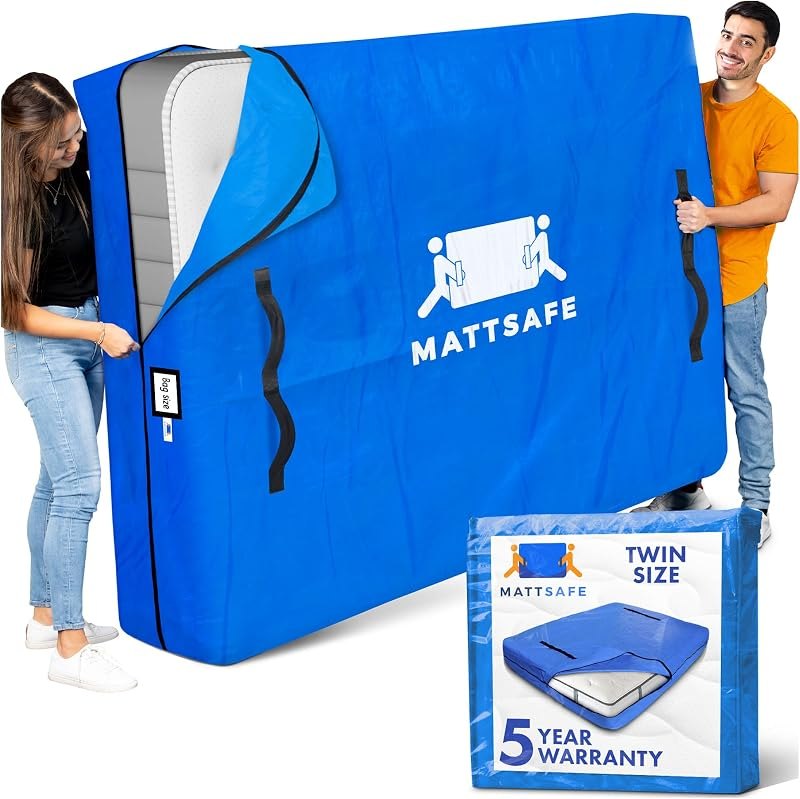 Nordic Elk Twin Size Mattress Bags for Moving and Storage, Bed Cover — bed bug mattress encasement for bed bug