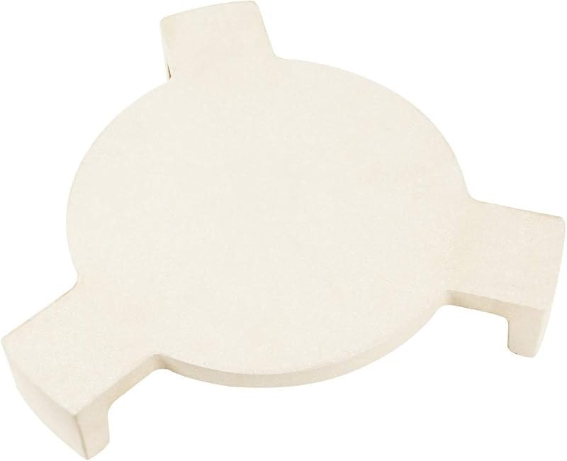 15.4 in Plate Setter Big Heat Deflector For Medium Green Egg Grill,Ceramic Plates Pizza Stone Smoking Stone Charcoal