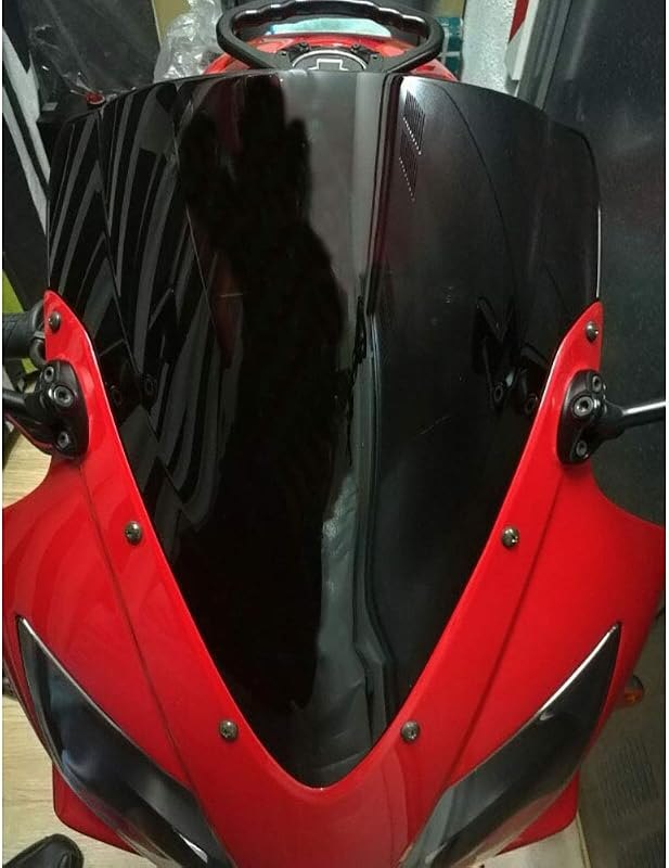 Motorcycle Double Bubble Windshield WindScreen Screen For Honda 2001 2002 2003 2004 2005 2006CBR600F CBR600F4i CBR 600