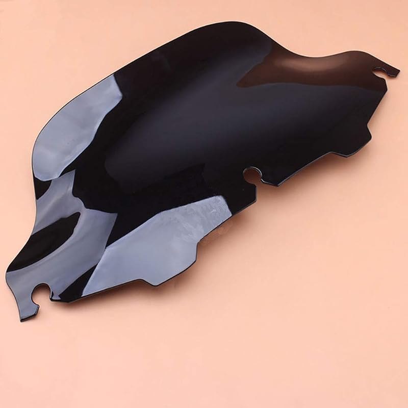 Motorcycle 8" Black Windshield Fairing Windscreen For Harley Electra Street Glide FLHX Touring 1996-2013 — motorcycle