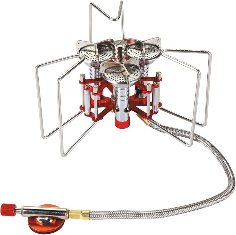Bulin 5800W Ultralight Windproof Camping Gas Stove, Portable Small Mini Backpacking Hiking Stove Burner, Lightweight