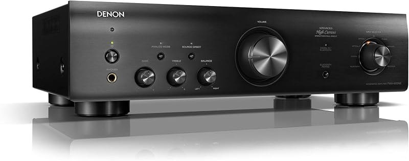 Denon PMA-600NE Bluetooth Stereo Amplifier, 2 Channel Amplifier Home Audio — audio dac amp for audio dac amp