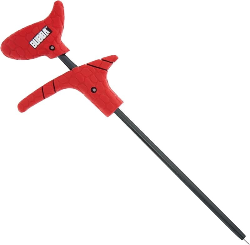 BUBBA Hook Extractor with Non-Slip Grip T-Handle with Marine Grade Stainless Steel Hook Extractor for Fishing and