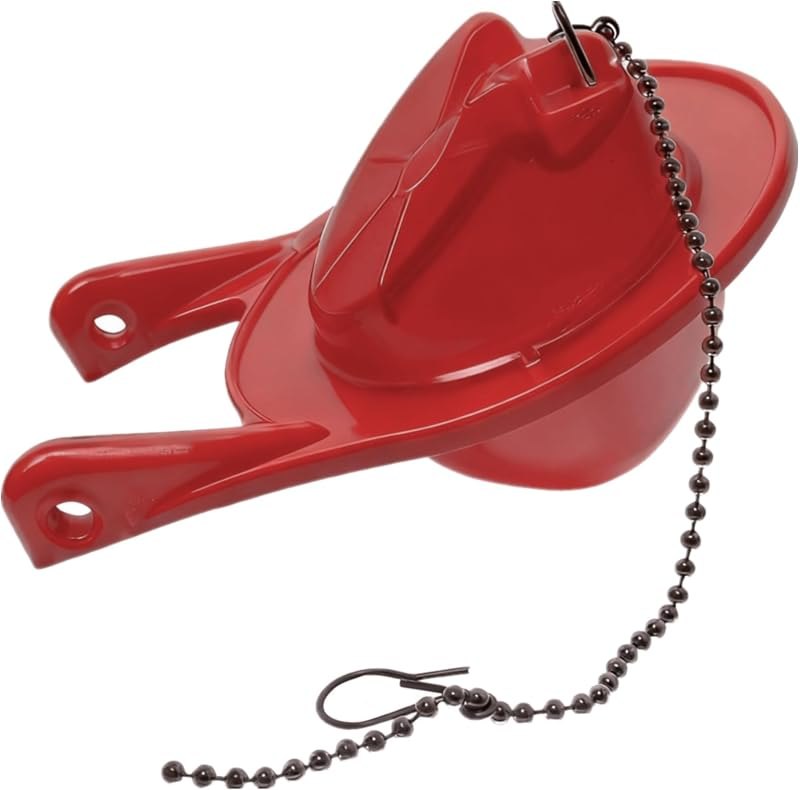 Toilet Baffle Replacement Compatible GA715014-GEG1 (Red) — toilet tank flapper for toilet tank flapper