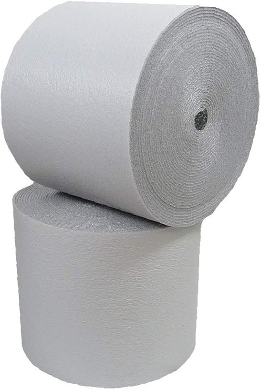 US Energy Reflective Foam Core Insulation Garage Door White Foil 21 Inch x 9ft Roll White / Foil Finish AD5 (1/4 inch