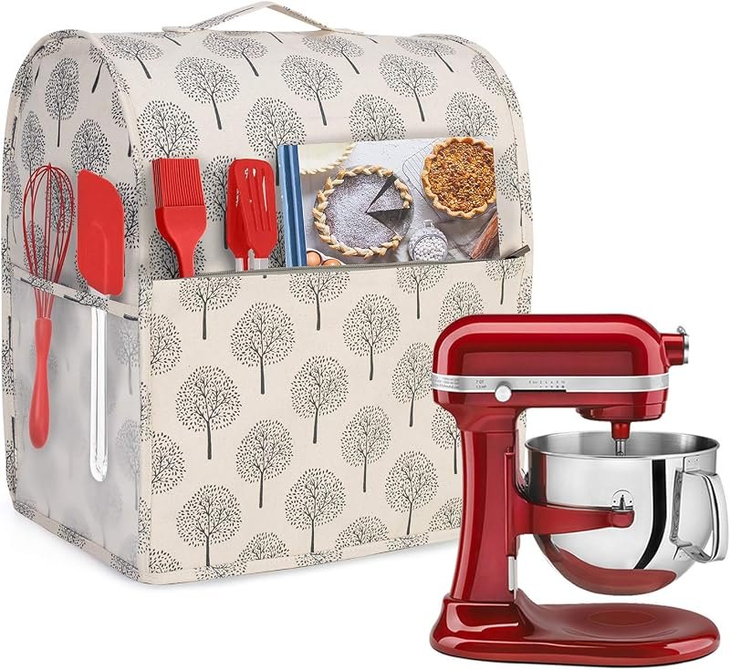 YARWO Stand Mixer Dust Cover Compatible with KitchenAid Mixer 6-8 Quart — stand mixer attachments for stand mixer