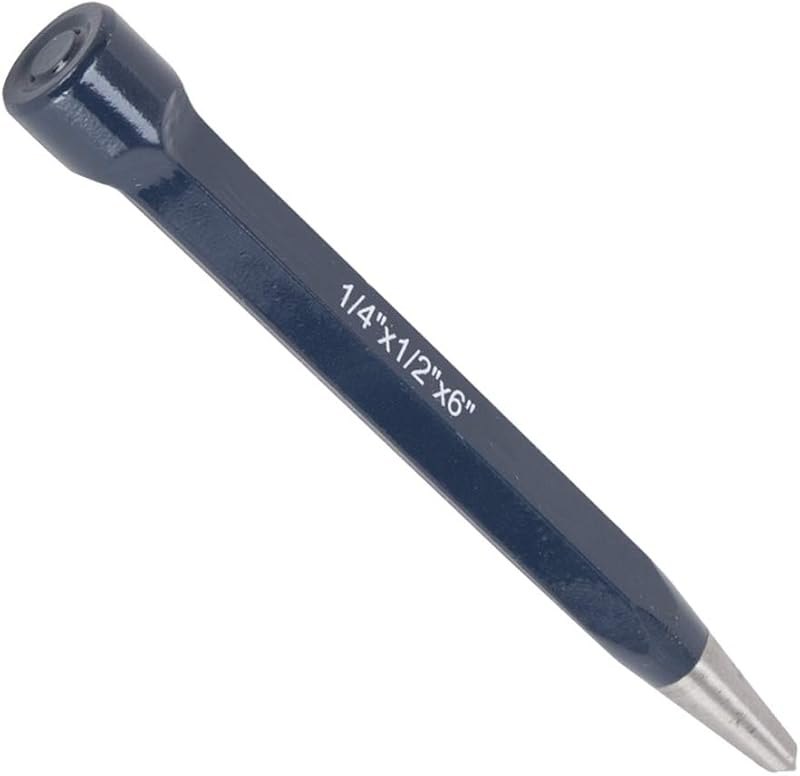 Edward Tools Center Punch Staking Tool for Steel and Metals