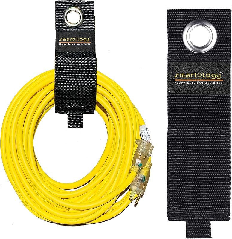 Extension Cord Storage Organizer,Cord Wrap Keeper,Heavy-Duty Cable Straps for Tools, Hoses, Rope, Wire, 9 Pack — cable