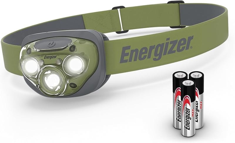 Energizer PRO-260 LED Headlamp, IPX4 Water Resistant Headlamps, High-Performance Head Light for Outdoors, Camping