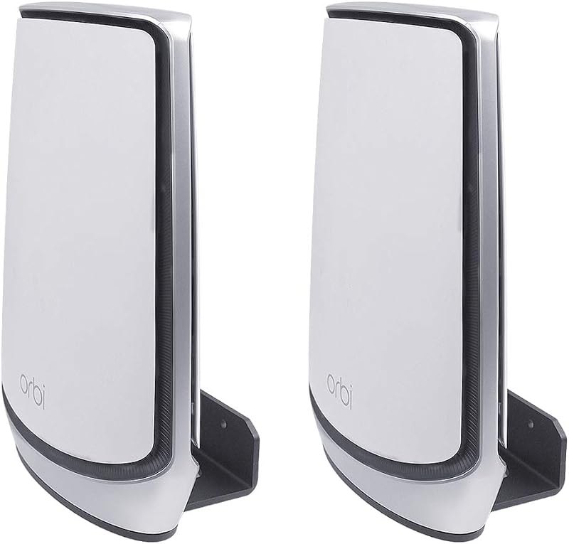 Metal Wall Mount Holder for Orbi Whole Home Tri-Band Mesh WiFi 6 System/Orbi