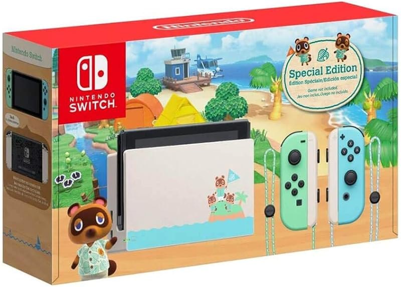 Nintendo Switch - Animal Crossing: New Horizons Edition - Switch — nintendo zelda switch for nintendo zelda switch