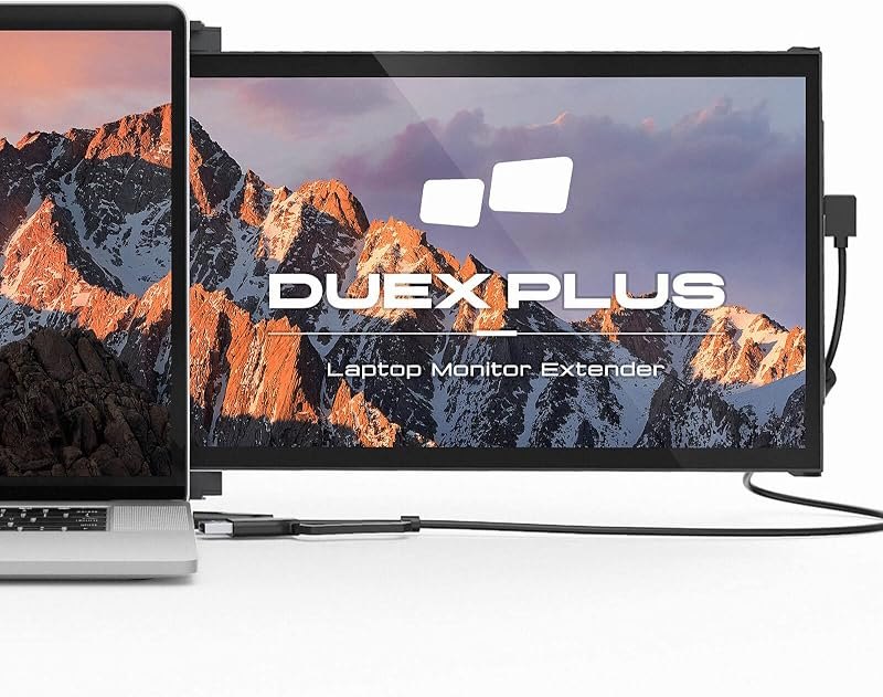 New Mobile Pixels Duex Plus Portable Monitor for Laptop, 13.3” 1080P FHD Ultimate Portable Laptop Monitor Extender
