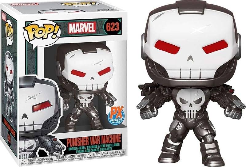 Funko Pop! Marvel: Punisher War Machine Vinyl Figure, Multicolor — best Punisher’s Ultimate Weapons Deb for punisher