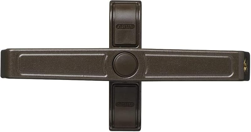 ABUS Window Additional Lock 2420 - Safety Lock with Swivel Latch for Double Wing Windows, Various Locking - ABUS