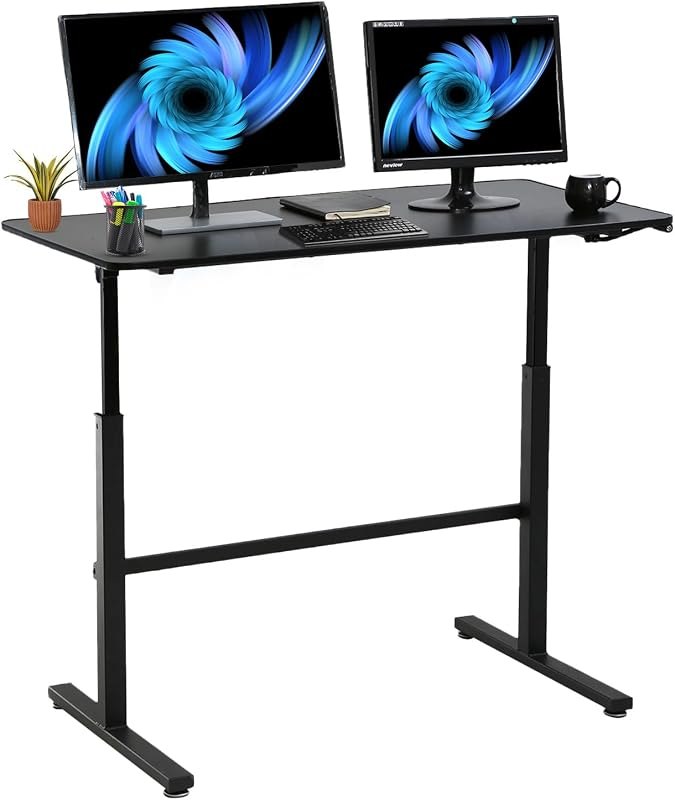Standing Desk Converter Height Adjustable Desk Computer Workstation Large Desktop Stand Up Desk Ergotron Laptop