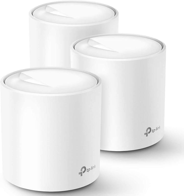 TP-Link Deco X60 WiFi 6 AX3000 Whole-Home Mesh Wi-Fi System, 3-Pack — mesh wifi 5 pack for mesh wifi pack