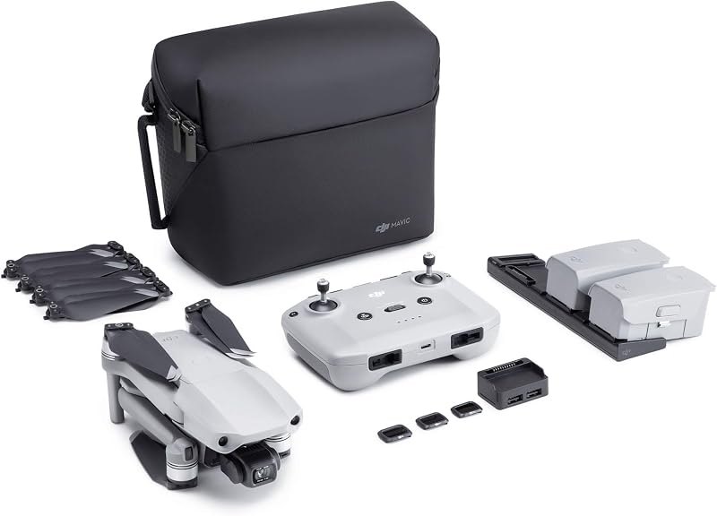 DJI Mavic Air 2 Fly More Combo - Drone Quadcopter UAV with 48MP Camera 4K Video 8K Hyperlapse 1/2" CMOS Sensor 3-Axis