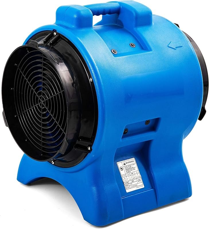 MOUNTO 1HP 3000cfm 12inch Industrial Axial Blower Ventilation Fan Exhaust Blower — laser exhaust fan for laser exhaust