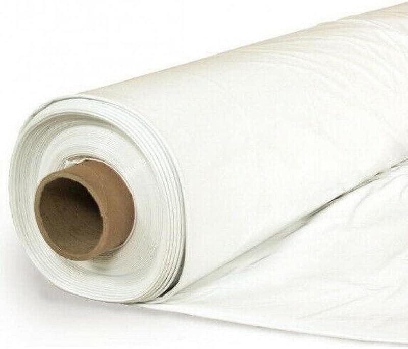Farm Plastic Supply - White Greenhouse Plastic Sheeting - 6 mil - (32' x 40') - 4 Year UV Resistant Poly Greenhouse