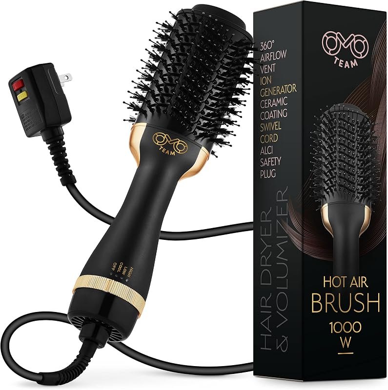 Blow Dryer Brush for Women, Hot Air Brush, Oval Barrel, 75MM — best hot brush buddies for hot brush buddies