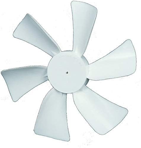 65491 White 6" Replacement Ventline Fan Blade with 0.094" Round Bore (20) — best rv roof vent fan for roof vent fan