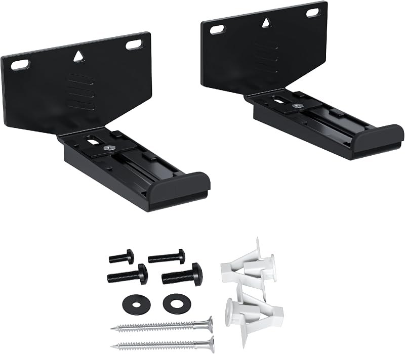 ECHOGEAR Soundbar Wall Mount for Speakers up to 20lbs, 3” Depth Adjustment