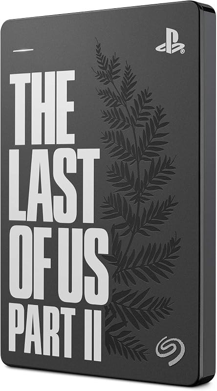 Seagate Game Drive for PS4 2TB External Hard Drive Portable HDD - USB 3.0 The Last of Us II Special Edition, Designed
