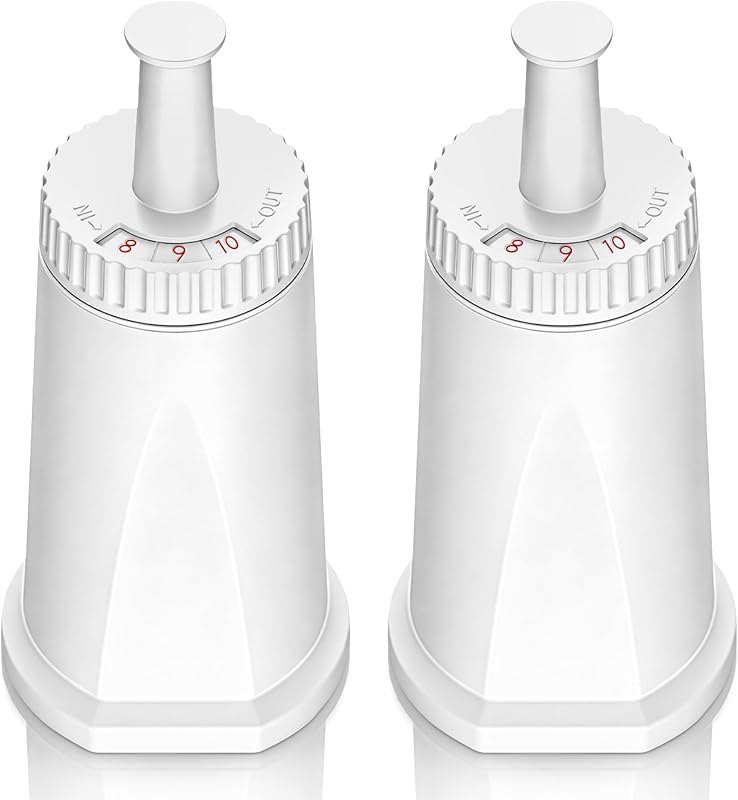 2 Pack of Replacement Water Filter for Breville Claro Swiss Espresso Coffee Machine - Compare to Part #BES008WHT0NUC1