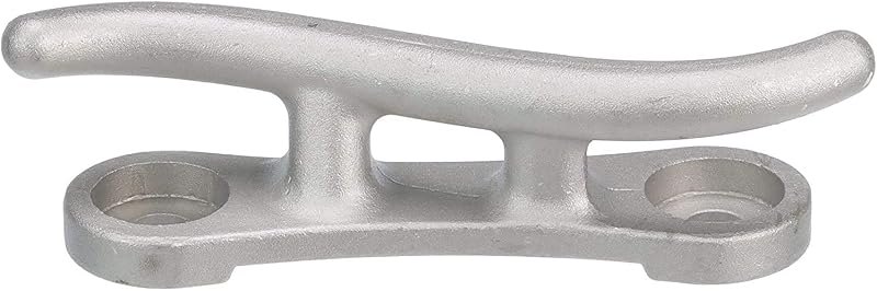 MarineNow Premium Cast Aluminum S-Style Dock Cleat — boat cleat for boat cleat