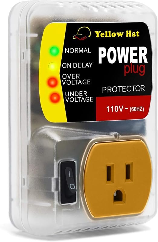 Surge Protector,Voltage Protector for Home Appliance 110V 15A 2200W 1 Pack — Power Surge Guard for power surge guard