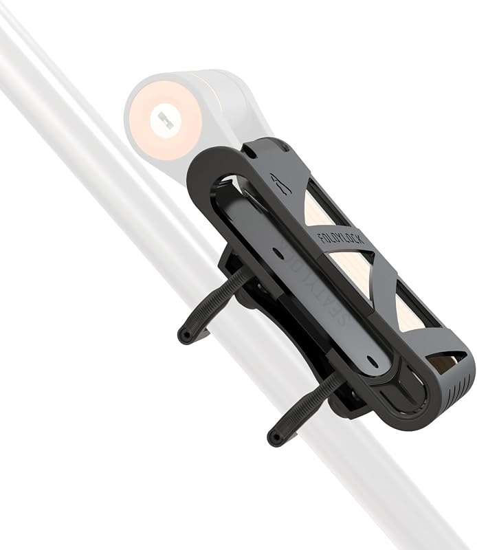 Seatylock FoldyLock Compact Bike Lock Mount Carrying Case - Ultra Lightweight Mounting Bracket Case for FoldyLock