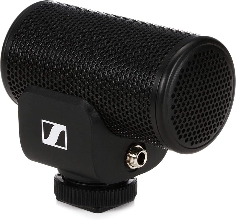 SENNHEISER Professional MKE 200 Directional On-Camera Microphone with 3.5mm TRS and TRRS Connectors for DSLR